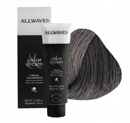 ALLWAVES Professionelle Haarfarbe Creme Color 3.05 Plain Chocolate – 100 Ml, Mit Niedrigem Ammoniakgehalt, Für Natürliches Braun