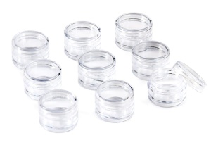 Pojemniczki na ozdoby 5ml x 10 sztuk