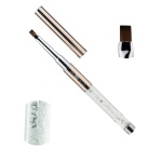 Pędzelek do żelu PROFICO  #2 prosty Crystal P10