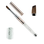 Pędzelek do żelu PROFICO  #8 skośny Crystal P12