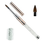 Pędzelek do żelu PROFICO #4 koci język Crystal P15