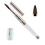 Pędzelek do żelu PROFICO #8 koci jezyk Crystal P15