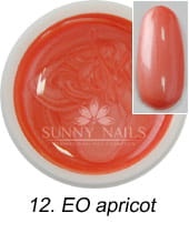 12. Żel kolorowy SUNNY NAILS Party apricot 5 ml