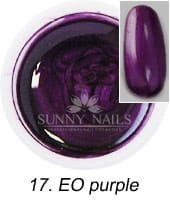 17. Żel kolorowy SUNNY NAILS Party purple 5 ml