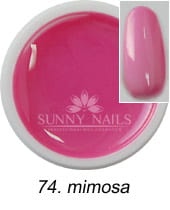 74. Żel kolorowy SUNNY NAILS Party mimosa 5 ml