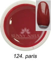 124. Żel kolorowy SUNNY NAILS Party paris 5 ml