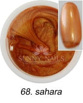 68. Żel kolorowy SUNNY NAILS Party sahara 5 ml