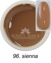 96. Żel kolorowy SUNNY NAILS Party sienna 5 ml