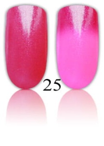 25. Żel termiczny SUNNY NAILS Thermo Gel brokat róż-pastelowy róż 5 ml