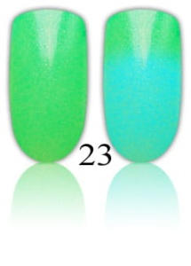 23. Żel termiczny SUNNY NAILS Thermo Gel zielony-turkus 5 ml