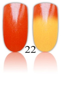 22. Żel termiczny SUNNY NAILS Thermo Gel pomarańczowo-żółty 5 ml