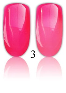 3. Żel termiczny SUNNY NAILS Thermo Gel malinowy-róż 5 ml