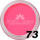 73. Akryl w proszku SUNNY NAILS bright pink/orange