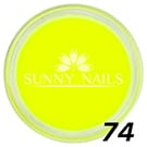 74. Akryl w proszku SUNNY NAILS bright yellow 3 ml