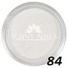 84. Akryl w proszku SUNNY NAILS metallic white 3 ml
