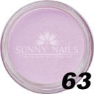 63. Akryl w proszku SUNNY NAILS metallic rose 3 ml