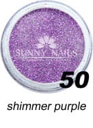 50. Akryl w proszku SUNNY NAILS shimmer purple 3 ml