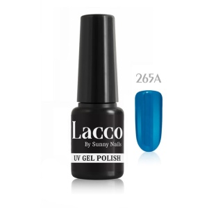 265a.  Lakier hybrydowy LACCO  UV Sunny Nails morska głębia 6 ml