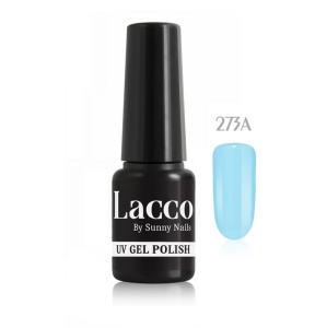 273a. Lakier hybrydowy LACCO  UV Sunny Nailsaqua blue 6 ml