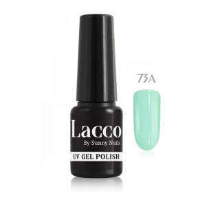73a. Lakier hybrydowy LACCO  UV Sunny Nails miętowy 6 ML