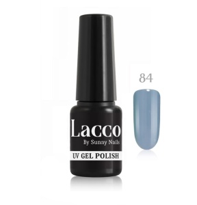 84. Lakier hybrydowy LACCO  UV Sunny Nails szary 6 ML