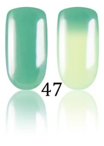 Lakier hybrydowy termiczny LACCO Thermo khaki - pistacjowy 6 ml