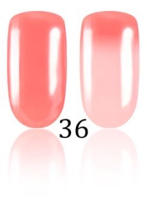 Lakier hybrydowy termiczny LACCO Thermo koral-łosoś 6 ml