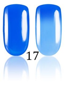 Lakier hybrydowy termiczny LACCO Thermo niebieski-błękit 6 ml