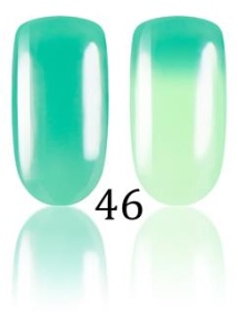 Lakier hybrydowy termiczny LACCO Thermo zielony - limonkowy 6 ml