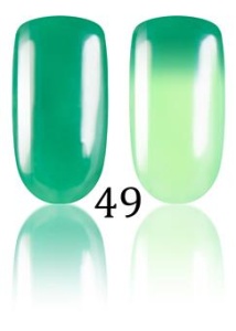 Lakier hybrydowy termiczny LACCO Thermo zielony-jaskrawozielony 6 ml