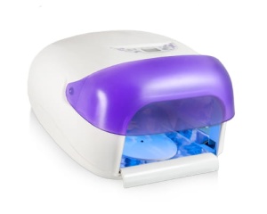 Lampa UV 36 W z suszarką i LCD fioletowa