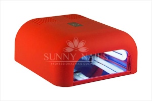 Lampa UV 36 W czerwona matowa