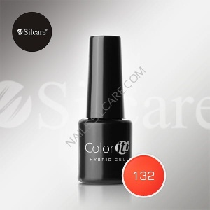 132. Lakier hybrydowy SILCARE  Color It 6 ml
