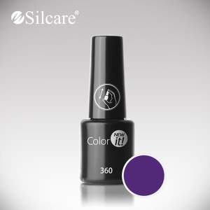 360. Lakier hybrydowy SILCARE  Color It 6 ml