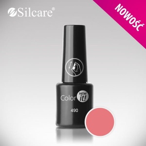 490. Lakier hybrydowy SILCARE  Color It 6 ml