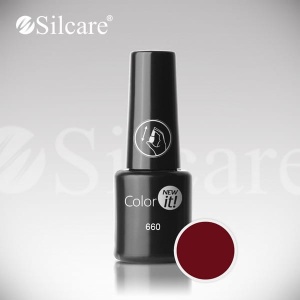 660. Lakier hybrydowy SILCARE  Color It 6 ml