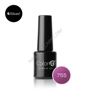 755. Lakier hybrydowy SILCARE  Color It 6 ml