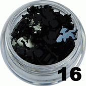 16.Aniołki amorki do zdobień czarne 1 g