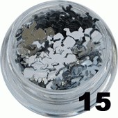 15.Aniołki amorki do zdobień srebrne 1 g