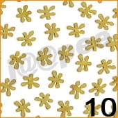 10. Blaszki do zdobienia paznokci kwiatek 10 szt