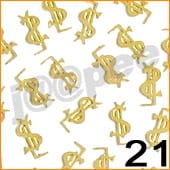 21. Blaszki do zdobienia paznokci $L 10 szt