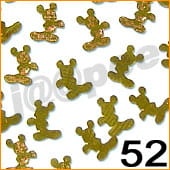 52. Blaszki do zdobienia paznokci myszka Miki 10 szt.