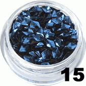 Ozdoba do paznokci Diamenty granatowe w woreczku 1g- 15