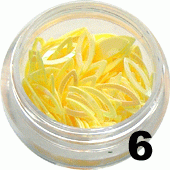 6. Ozdoby do paznokci kocie oczka słoneczne 150 szt.