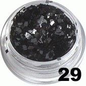 29.Kostka hologramowa mini czarna 1 g