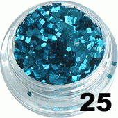 25.Kostka hologramowa mini lazurowa 1 g