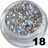 18.Kostka hologramowa mini srebrny hologram 1 g