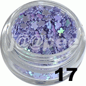 Ozdoba do paznokci Kwiatki pełne lawendowe w woreczku 1g - 17