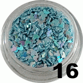 Ozdoba do paznokci Myszka Miki błękitna w woreczku 1g - 16