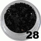 Ozdoba do paznokci Myszka Miki czarna w woreczku 1g - 28